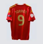 Camiseta Retro España 2008-09 Torres - Fútbol Club Vintage