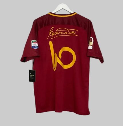 Camiseta Retro AC Roma Tributo a Totti 2017-18 - Fútbol Club Vintage