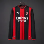 Camiseta AC Milán Manga Larga 2026-27