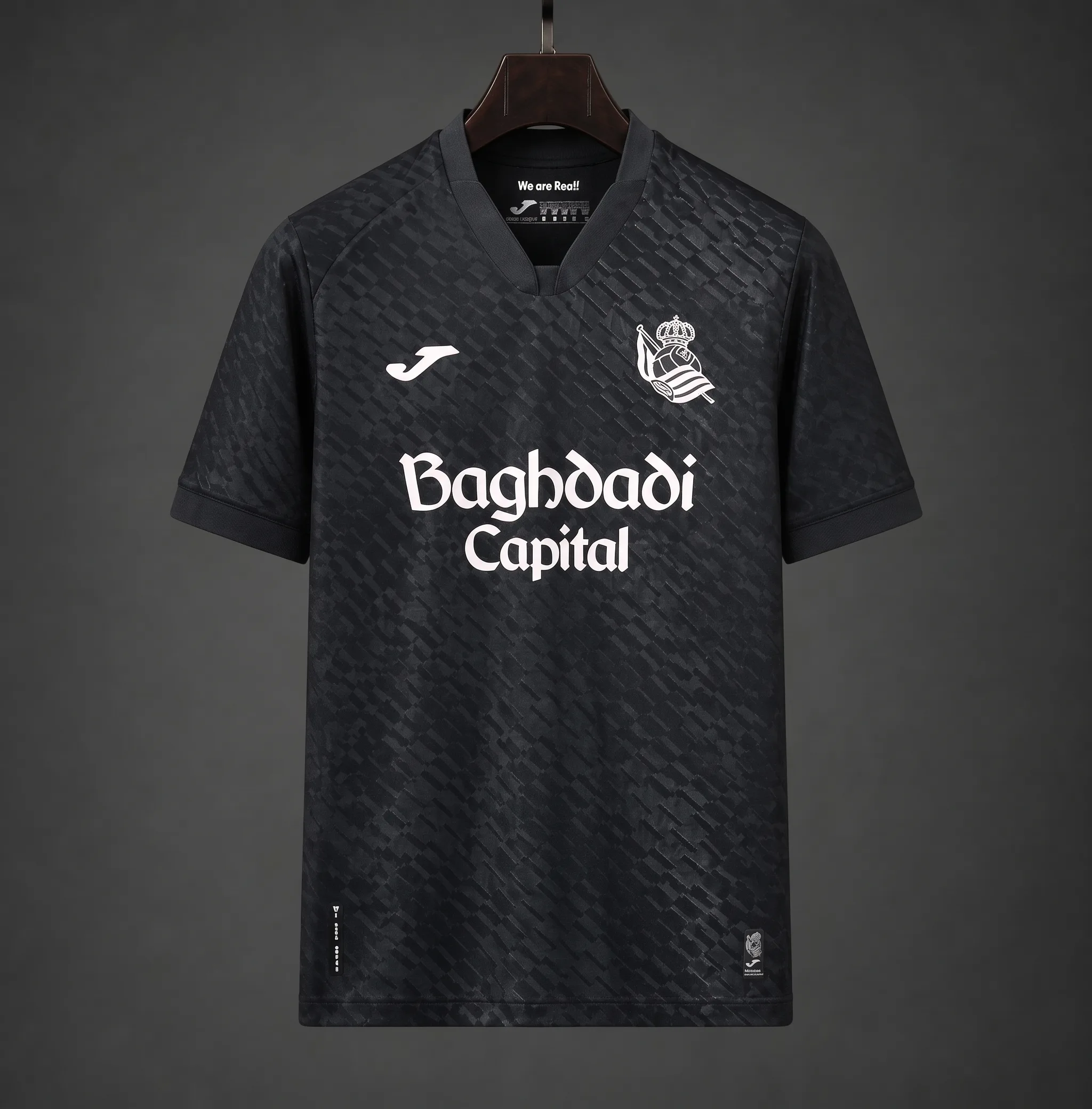 Real Sociedad Visitante Negra 2026 Camiseta Real Sociedad Visitante Negra 2026-27 - Imagen 1