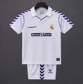 Retro Real Madrid Niños 1988-90